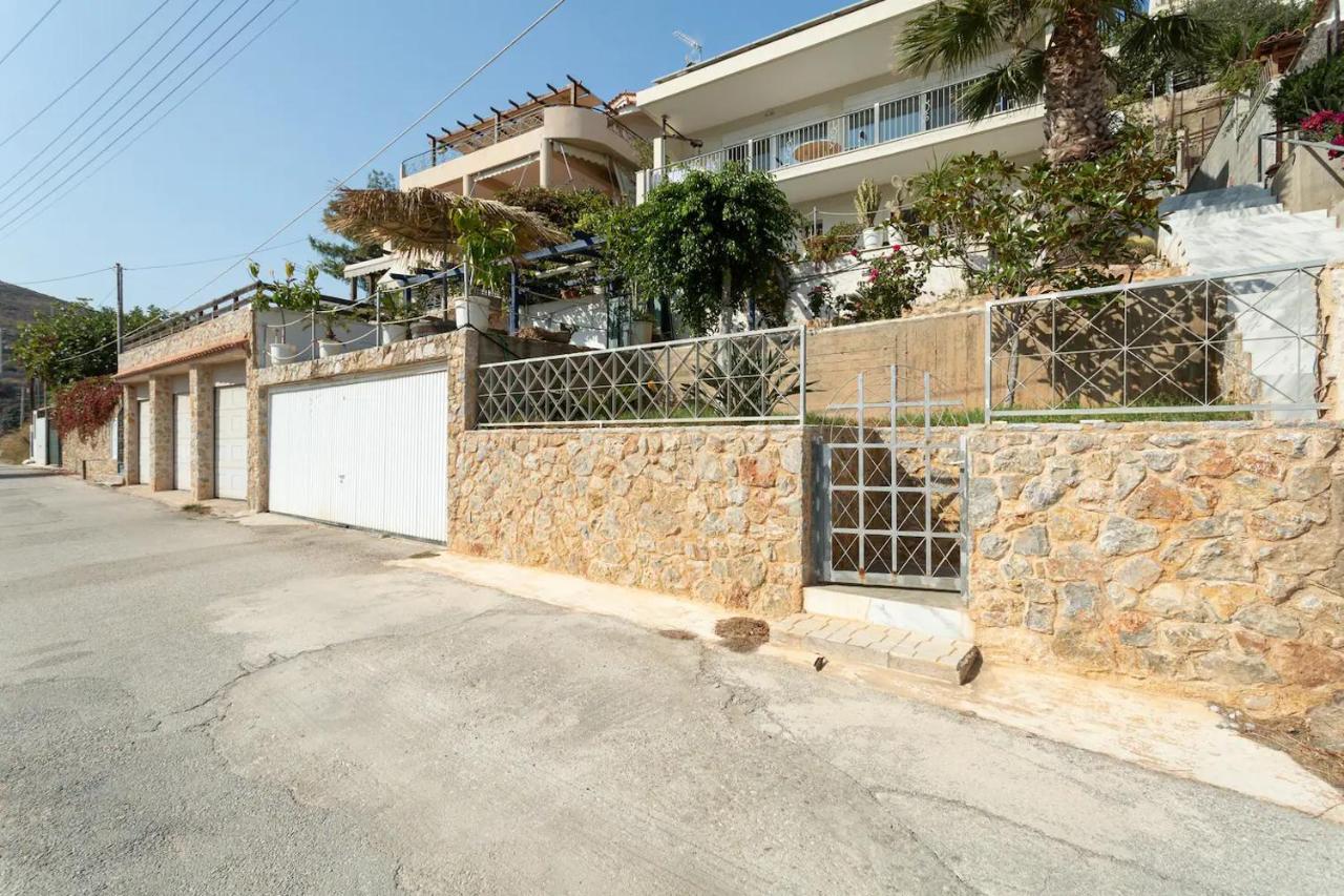 הוילה Vromopousi House With Majestic Sea View מראה חיצוני תמונה