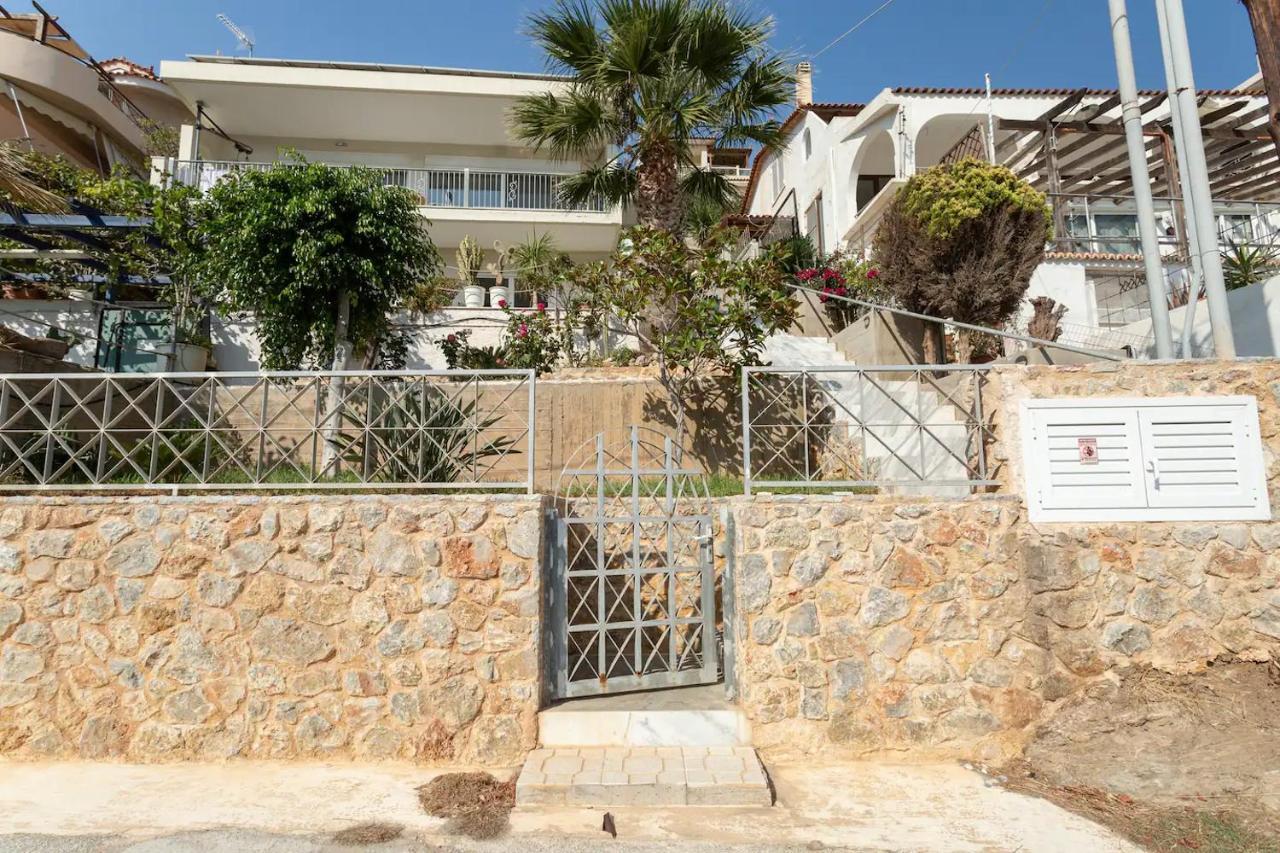 הוילה Vromopousi House With Majestic Sea View מראה חיצוני תמונה